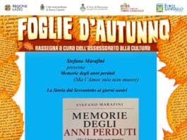 Nettuno, oggi al forte Sangallo, Stefano Marafini presenta “Memorie degli anni perduti”