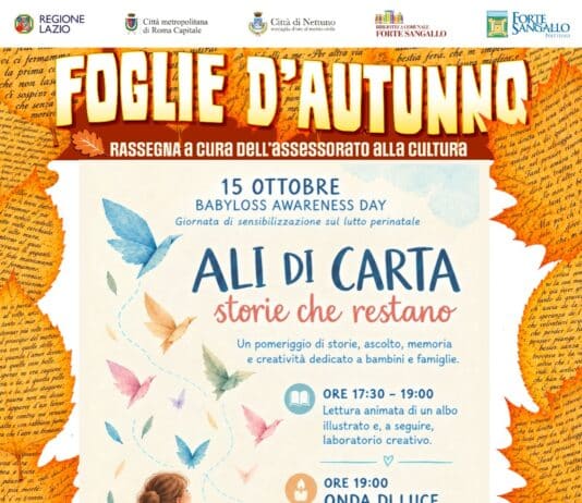 “Ali di carta – storie che restano”: a Nettuno un pomeriggio di sensibilizzazione sul lutto perinatale
