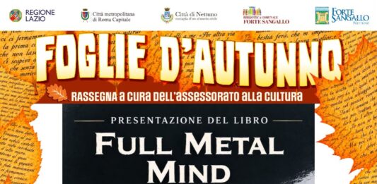 Nettuno, Foglie d’autunno, alla Biblioteca comunale la presentazione del libro “Full Metal Mind” di Carmine Ciaccia