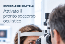 Ospedale dei Castelli: attivato il pronto soccorso oculistico H6 a servizio di tutto il territorio