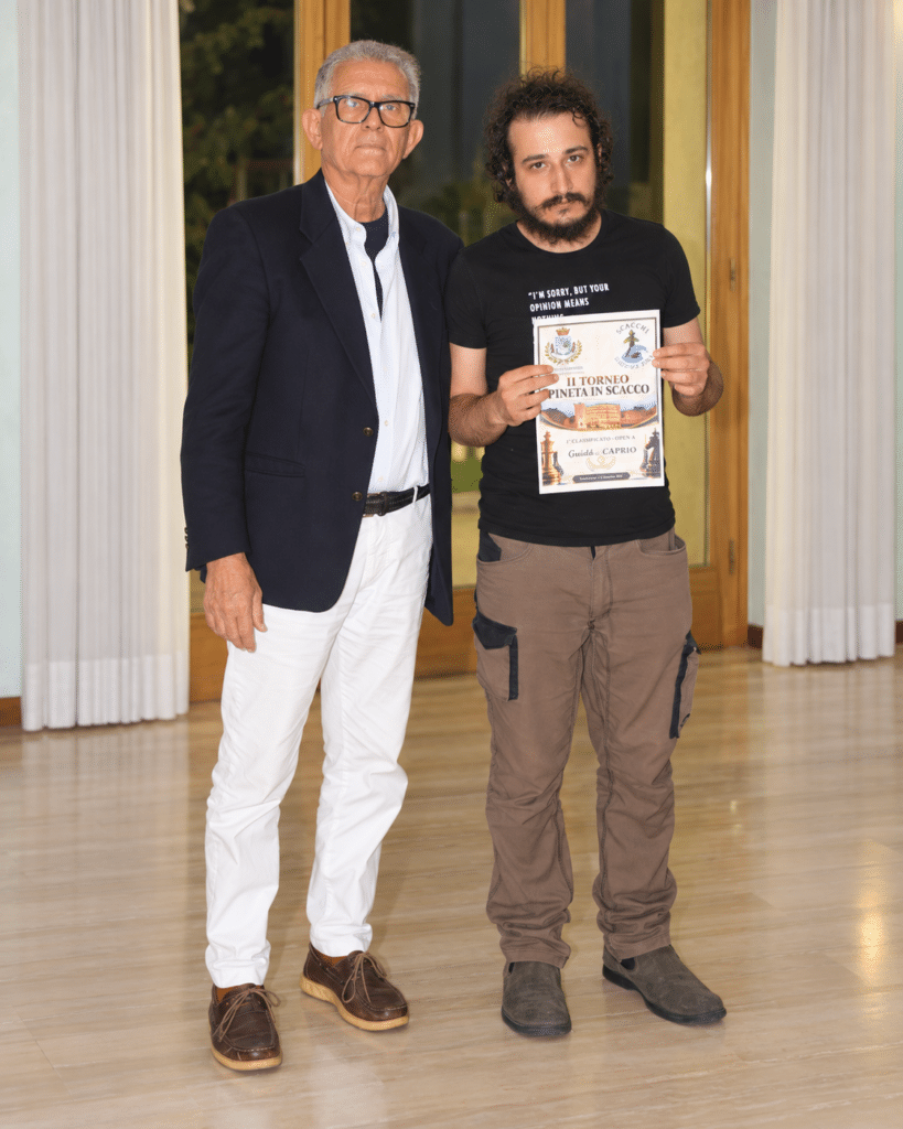 Nettuno, città degli scacchi: successo per il II Torneo “Pineta in Scacco” 1